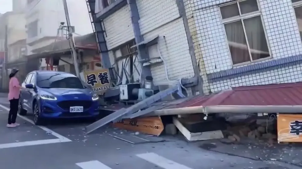 Imágenes impactantes: Taiwán sufrió el terremoto más fuerte registrado en los últimos 25 años en la isla