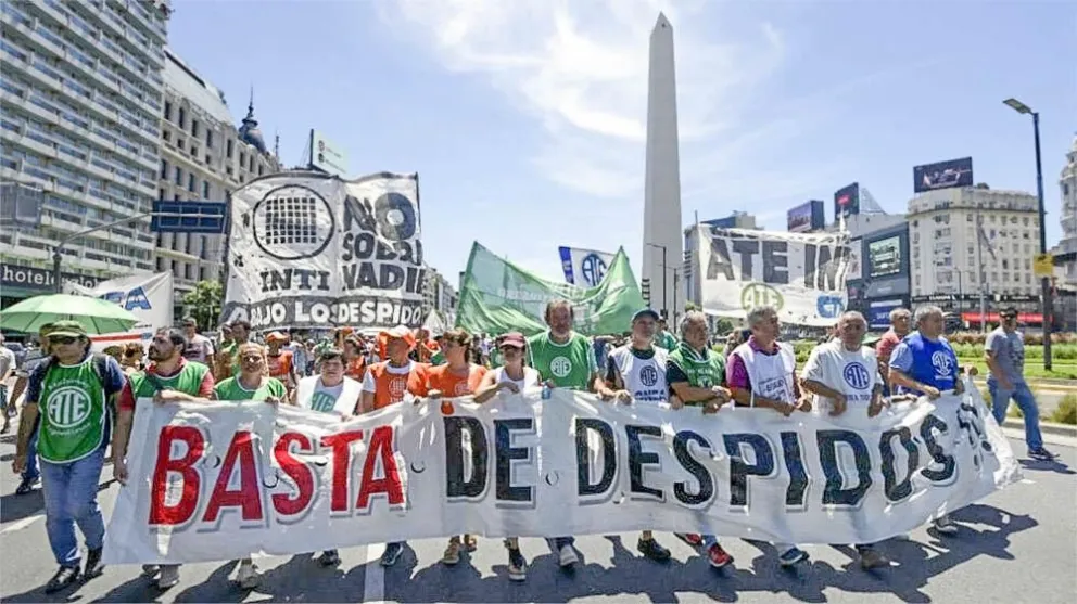 |ÚLTIMO MOMENTO| ATE llamó a paro nacional y movilización para el próximo viernes