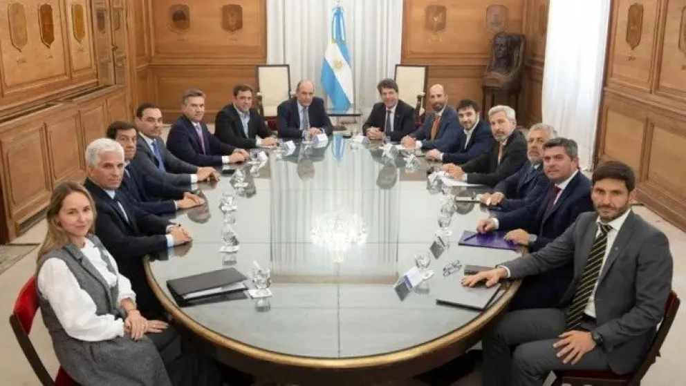 Ley Ómnibus: Guillermo Francos se reunió con gobernadores de JxC para avanzar con las negociaciones