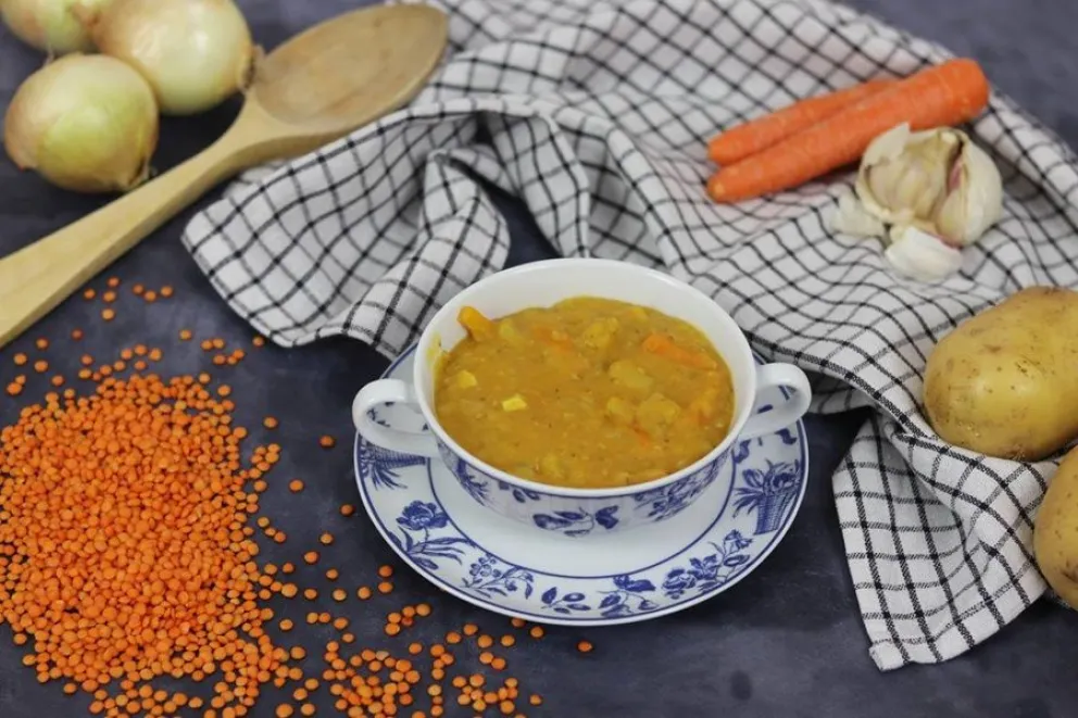 receta-sopa de lentejas