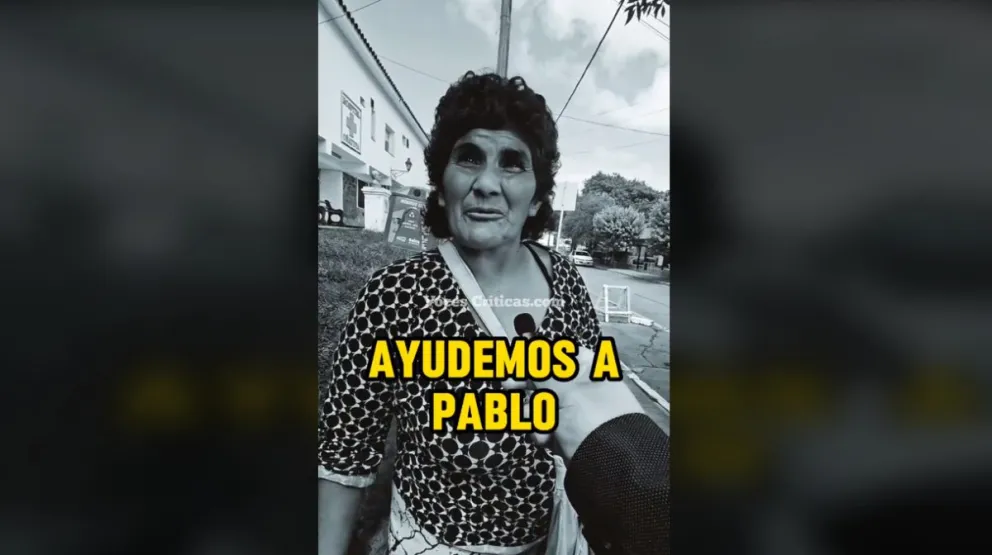 Llamado a la solidaridad: Pablo es ciego, padece diabetes y necesita ayuda para seguir adelante