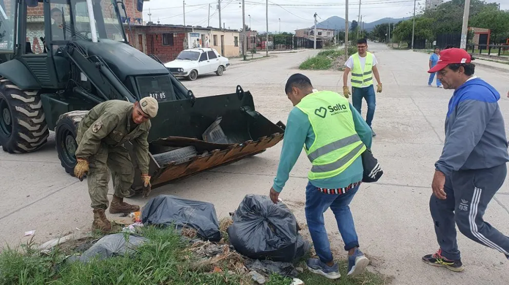 Dengue en Salta: comenzó el operativo de descacharrado en zona este