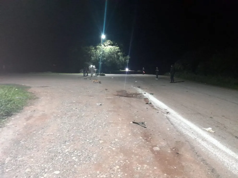 Una motociclista murió a causa de un terrible accidente en Ruta 5
