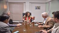 Cristina Fiore se reunió con legisladores salteños para hablar sobre el recorte al incentivo docente 