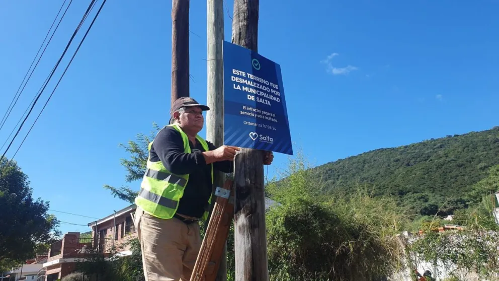 Respondiendo al pedido de vecinos, la Municipalidad de Salta limpió otro terreno baldío abandonado