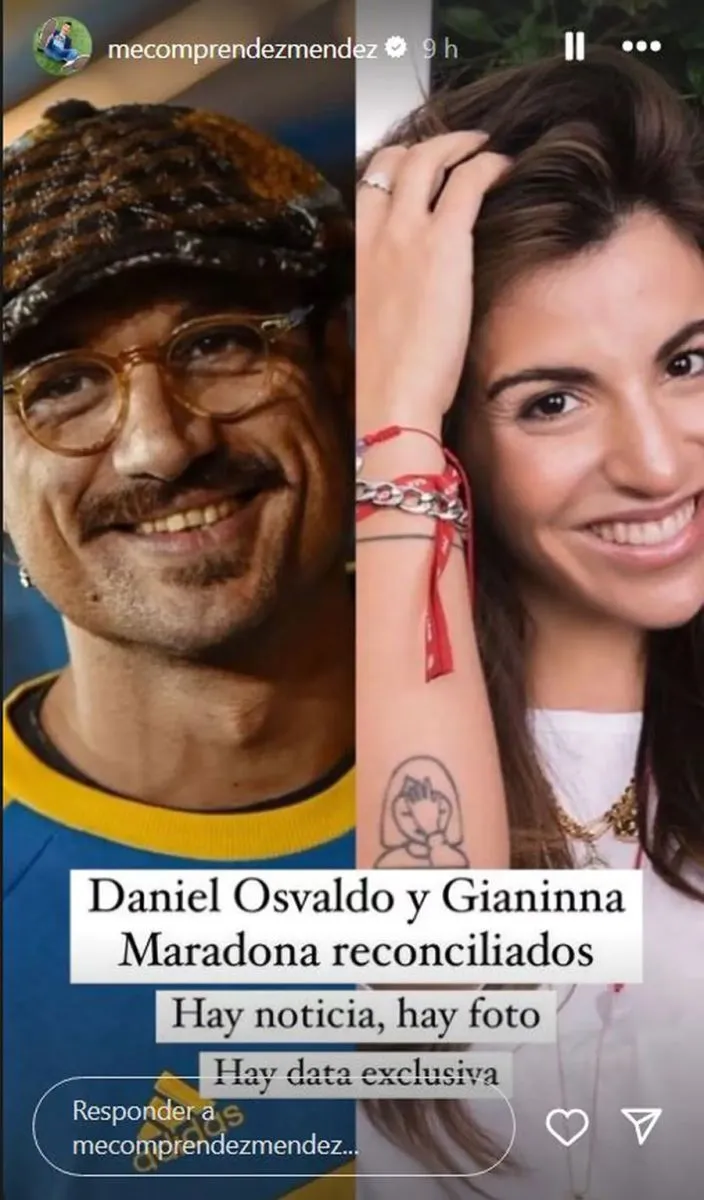 Gianinna Maradona-Daniel Osvaldo