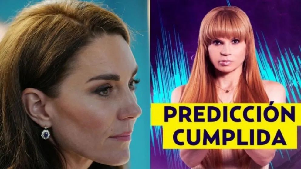 Tras acertar la muerte de la reina Isabel, Mhoni Vidente soltó una triste noticia sobre Kate Middleton