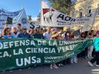 Marcha federal universitaria: gran movilización en Salta en defensa de la Educación Pública