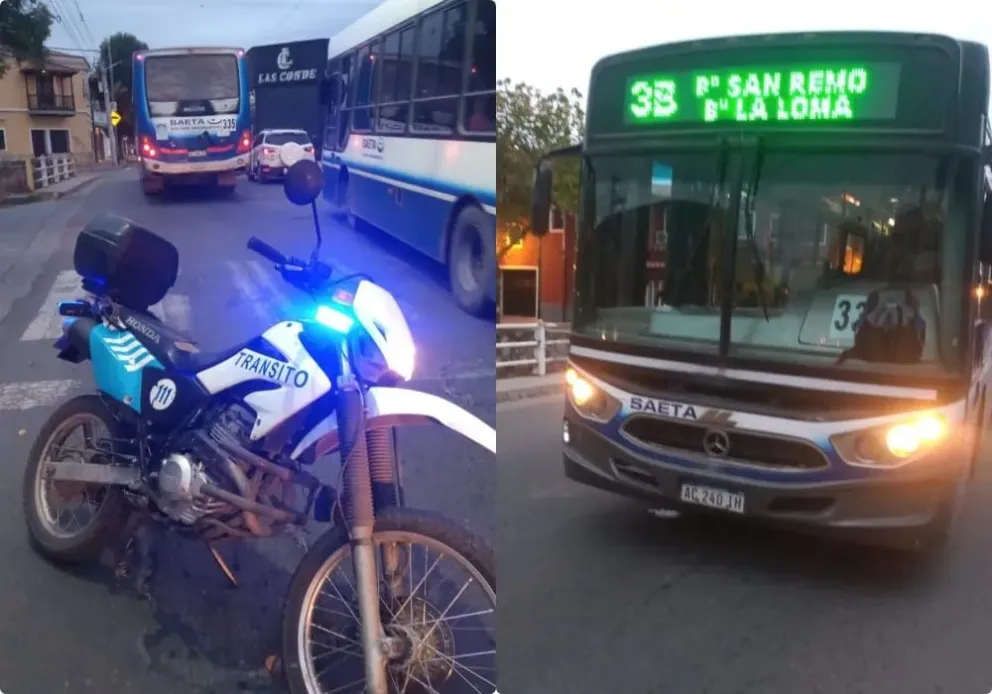 Un colectivo de SAETA se quedó sin frenos y causó terror entre los pasajeros