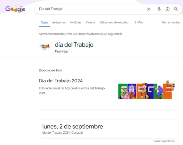 Doodle de Google Día del Trabajador 