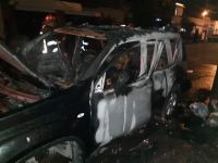 Horror en Salta: encontraron a un hombre sin vida en el interior de una camioneta incendiada