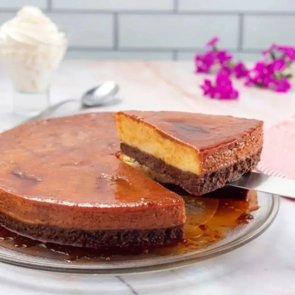 torta chocoflan-receta