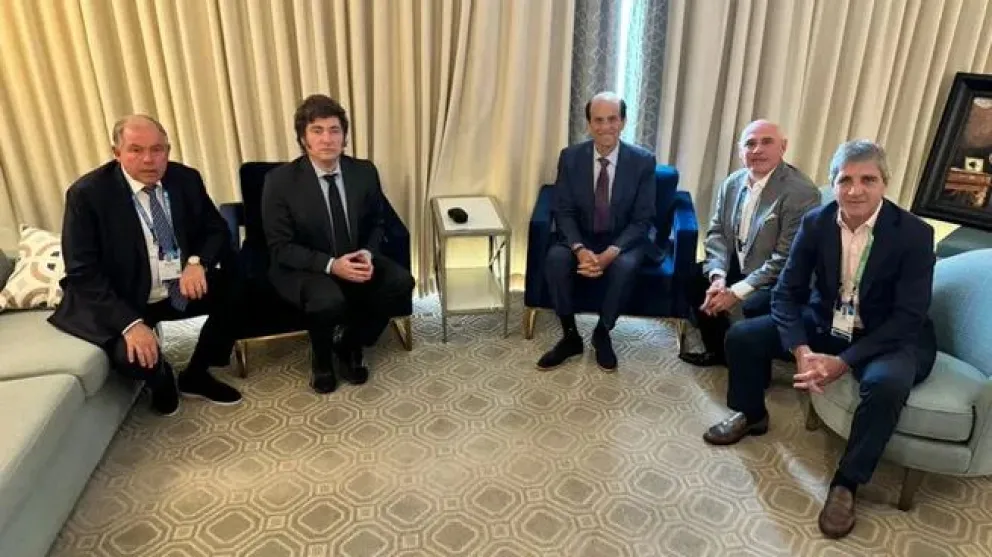 Javier Milei le pidió a los empresarios argentinos que inviertan en el país y no se duerman en los laureles 