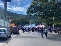 Movilizaciones en Salta contra el ajuste de Javier Milei: "No vemos que el Gobierno responda a los reclamos sociales"