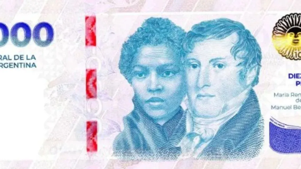 Nuevos billetes de $10.000: quién fue María Remedios del Valle, la heroína que aparece junto a Manuel Belgrano