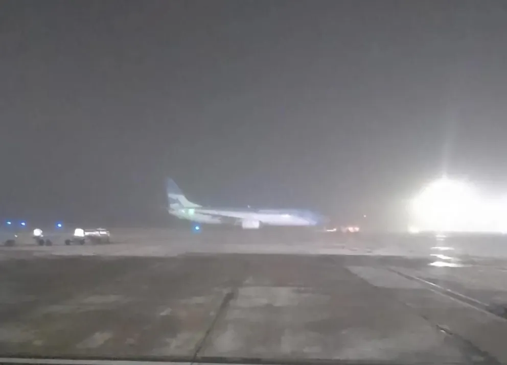 Vuelos desviados a causa de la intensa neblina en Salta
