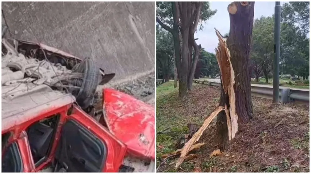 Terrible accidente en Tartagal: un hombre está en terapia intensiva