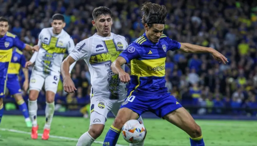 Boca Juniors remontó un partido complicado y venció a Sportivo Trinidense por 2 a 1
