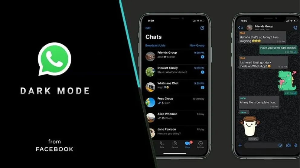 WhatsApp-modo super oscuro