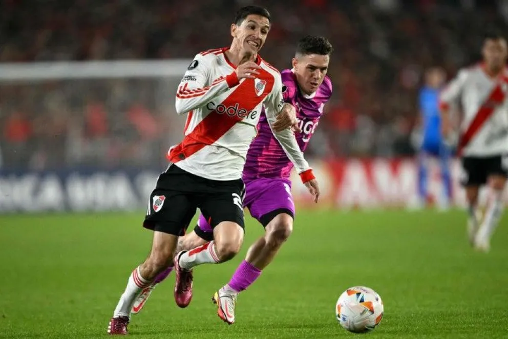 River Plate le ganó 2 a 0 a Libertad y logró tres puntos clave para asegurarse la clasificación a octavos