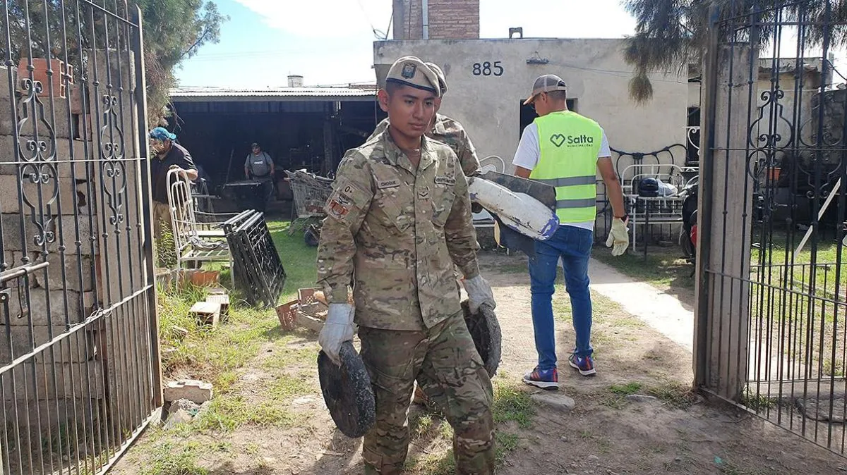 Dengue en Salta operativo de descacharrado 