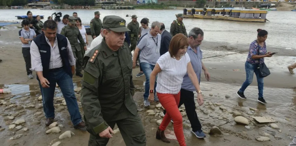 El Plan Bandera llega a Salta: Patricia Bullrich quiere poner fin al narcoterrorismo en Orán