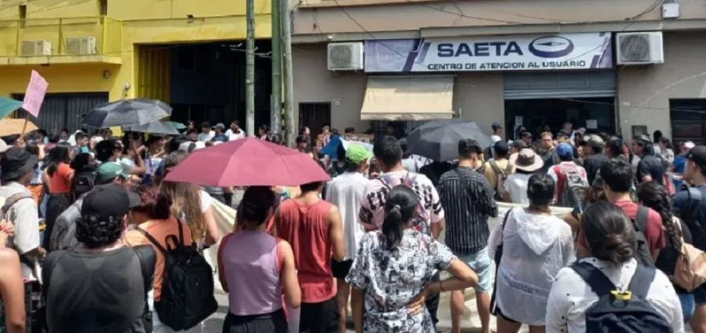Estudiantes de la UNSa reclamarán ante SAETA por el bloqueo y la incautación de tarjetas 