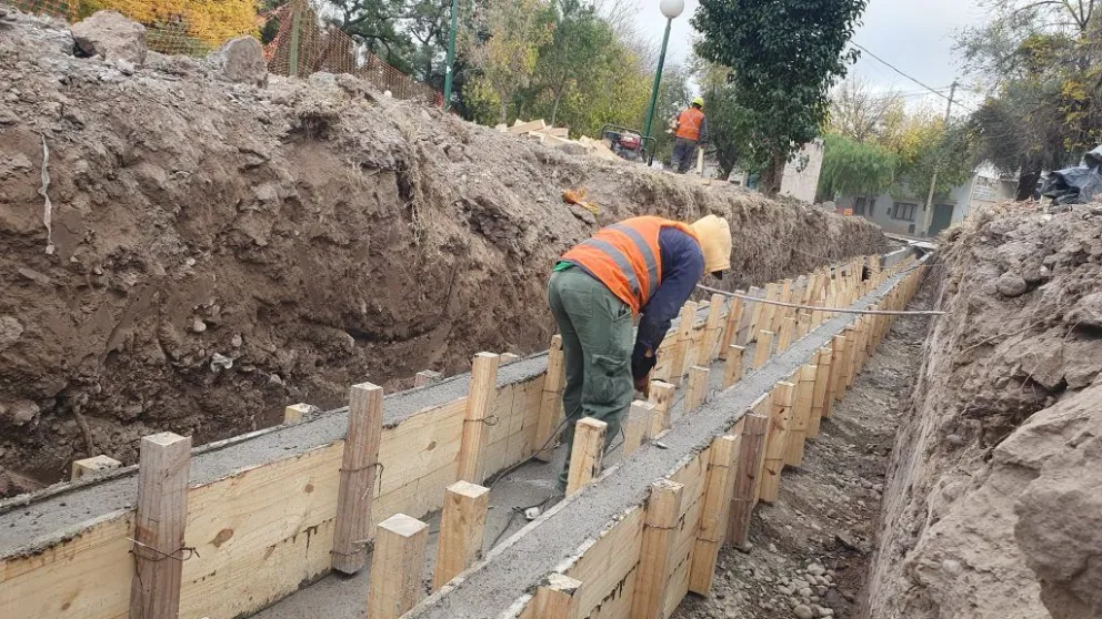 La Municipalidad de Salta culminó con la primera etapa de ampliación del desagüe pluvial en plaza Gurruchaga