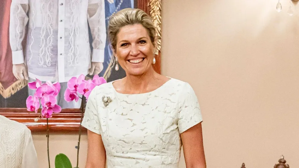 Elegancia sostenible: el impactante look vintage de la reina Máxima de Holanda en Filipinas