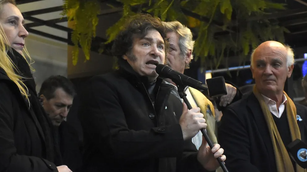 Javier Milei en La Rural: prometió eliminar las retenciones y el Impuesto PAIS 