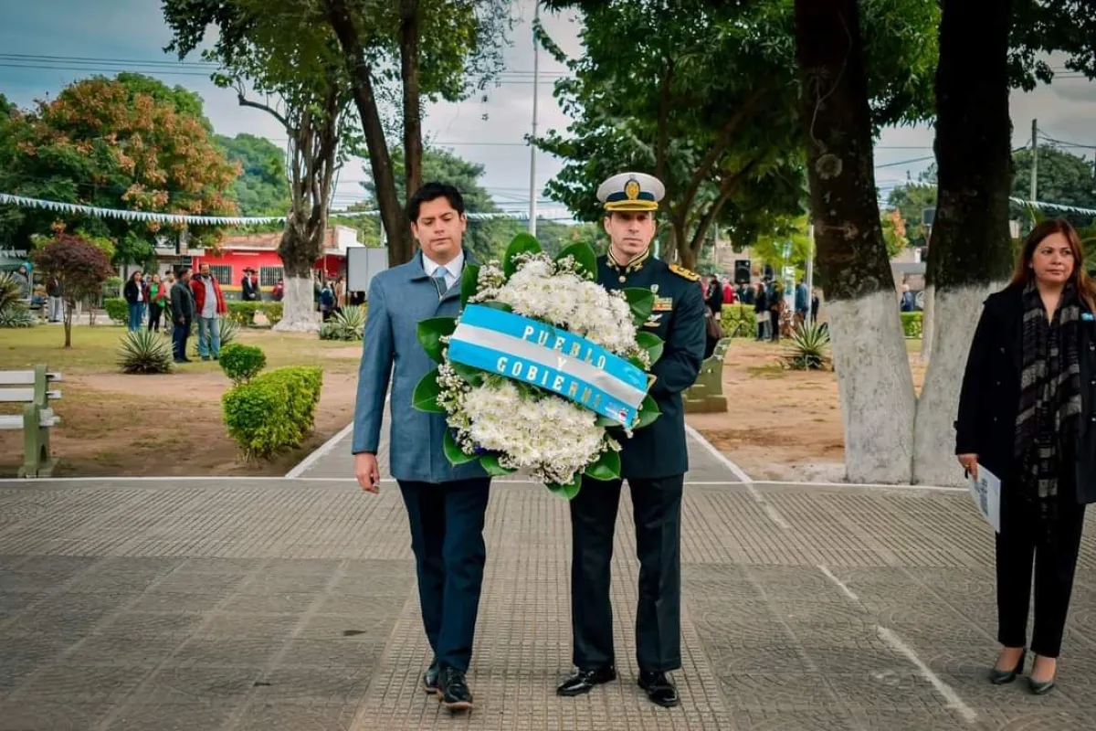Franco Hern&aacute;ndez Berni actos 25 de Mayo 