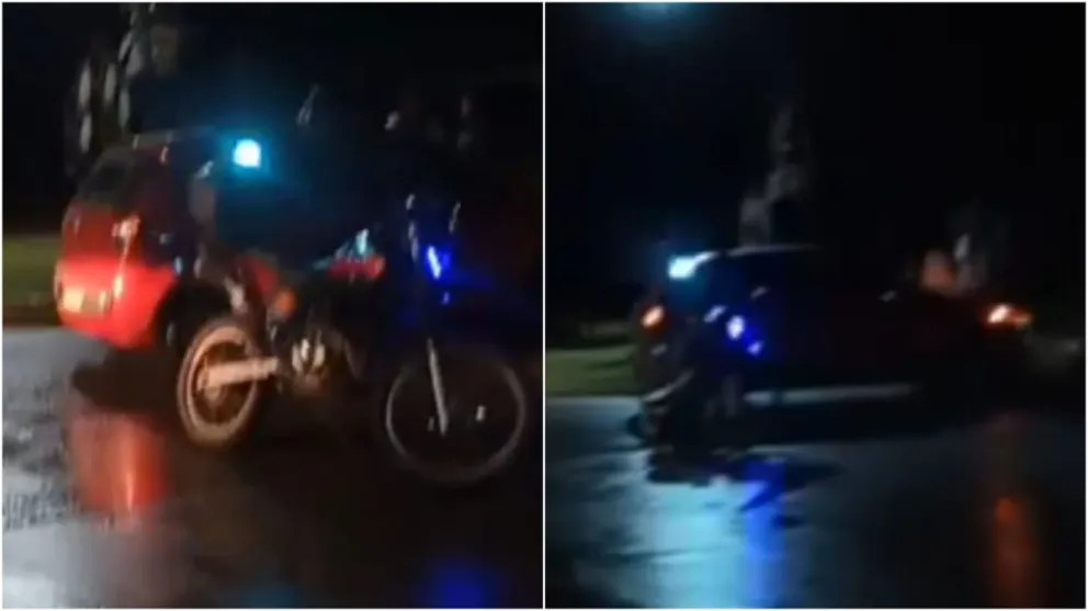 Una motociclista resultó herida a causa de un violento accidente en Metán