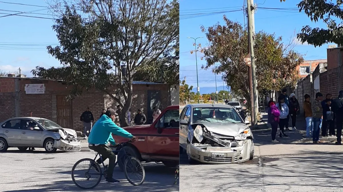 Choque en la zona sudeste de la ciudad 
