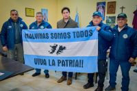 Franco Hernández Berni se reunió con veteranos de Malvinas para reafirmar su compromiso