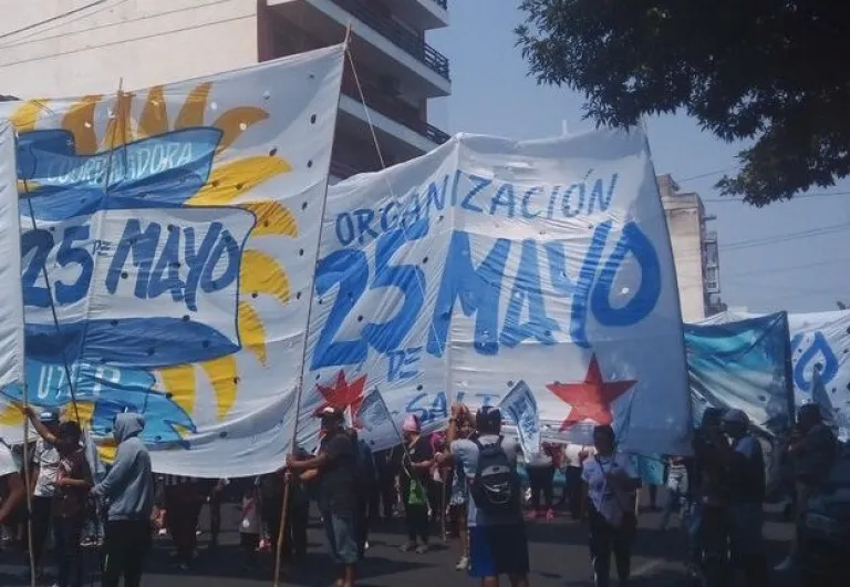 la 25 d emayo agrupaci&oacute;n salte&ntilde;a organizaciones sociales 