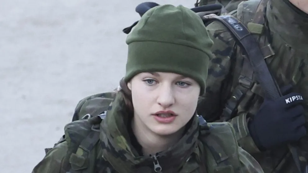 Este es el accesorio de la princesa Leonor que la diferencia de sus compañeros durante su formación militar