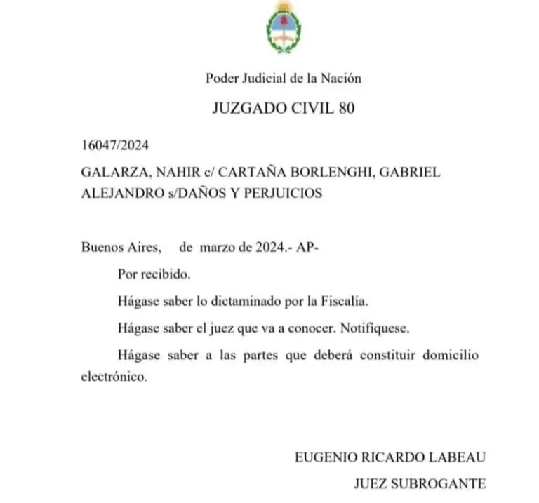 Nahir Galarza