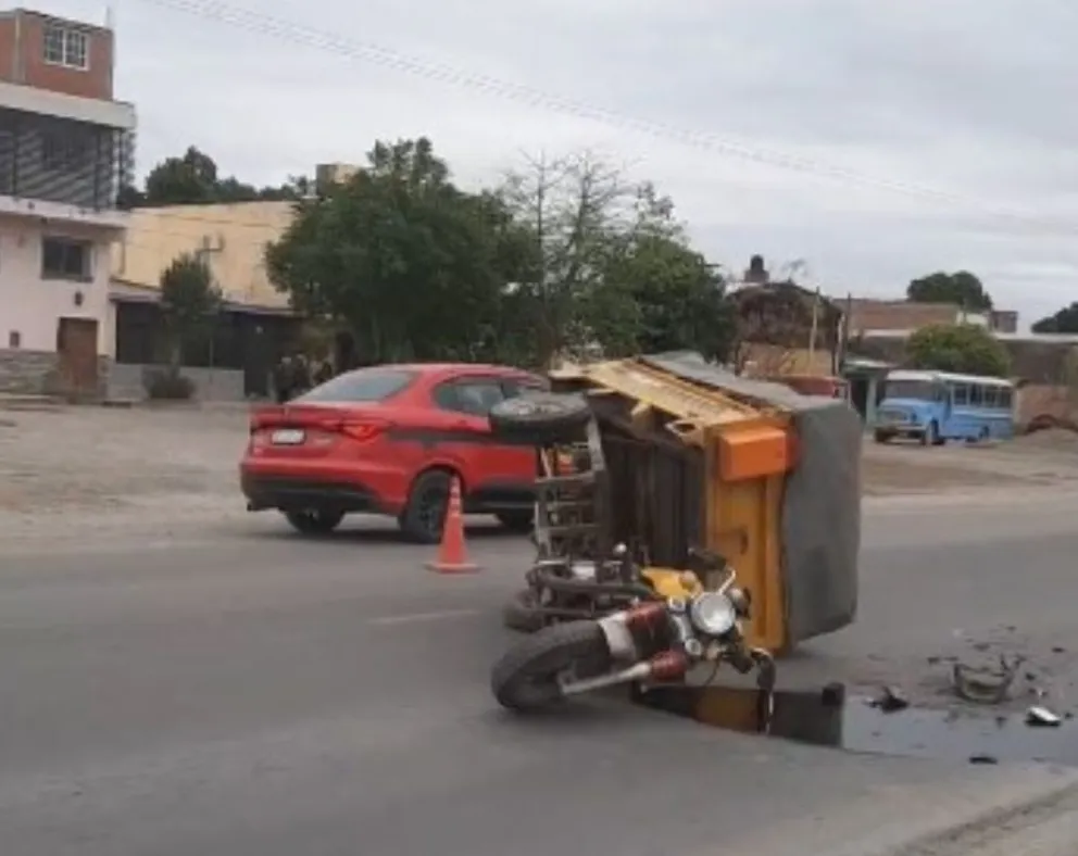 Accidente en Ruta 34: un motociclista resultó gravemente herido 