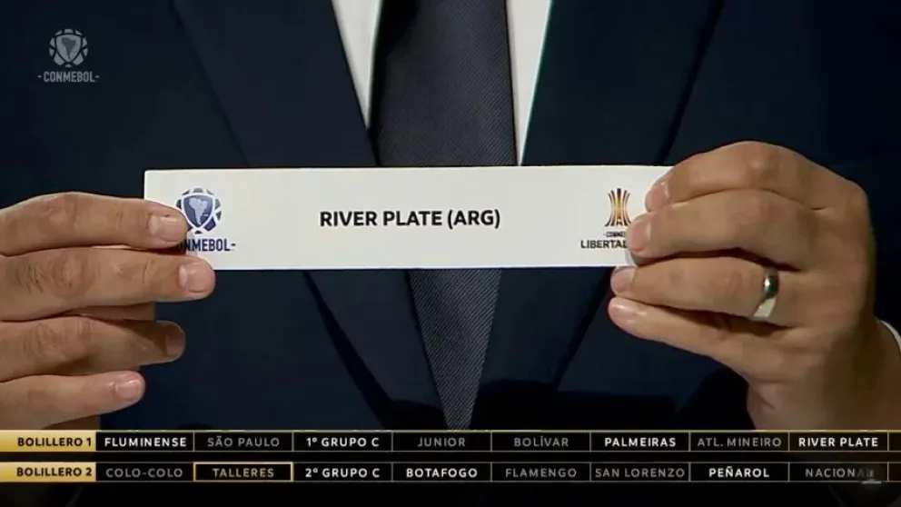 Copa Libertadores: se sortearon los cruces de octavos de final y River Plate ya tiene rival