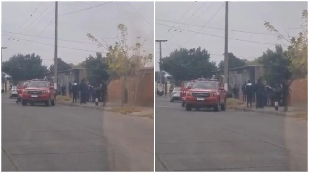 Feroz incendio en barrio Santa Ana: una familia perdió todo e iniciaron una colecta solidaria
