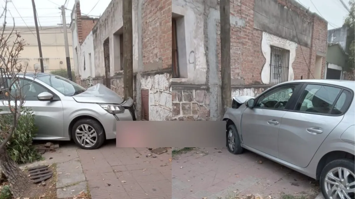 choc&oacute; contra una casa zona norte neblina borracho