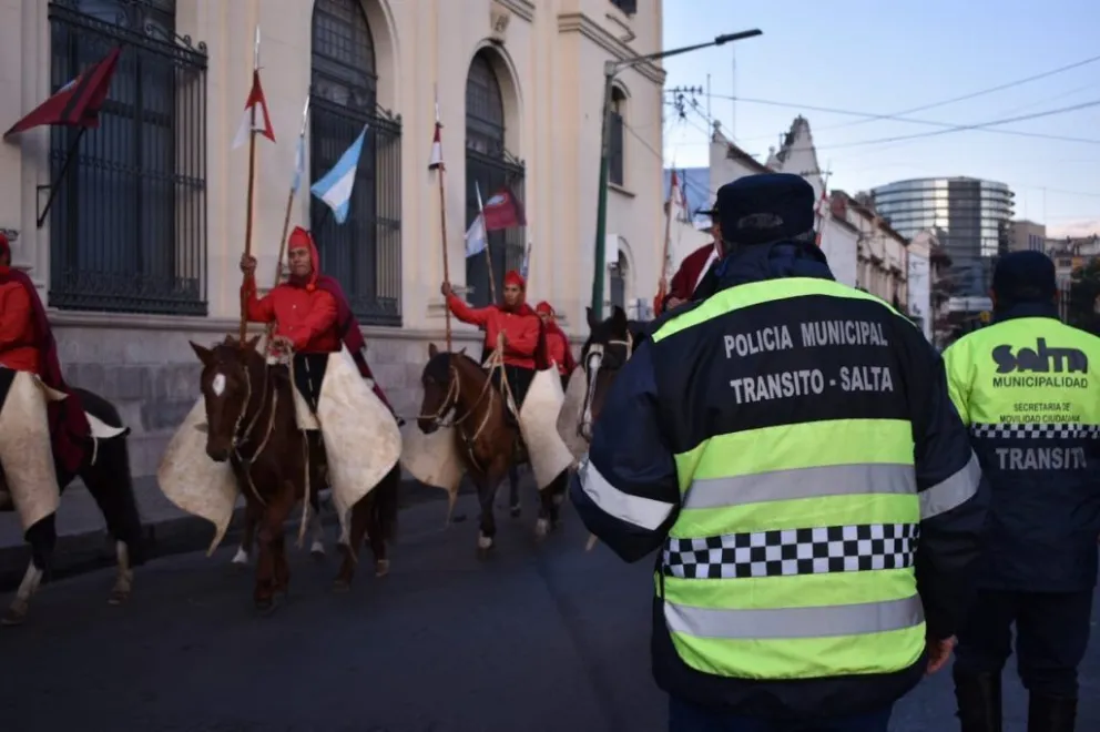 Atención conductores: habrá operativos viales por los actos en homenaje al General Güemes