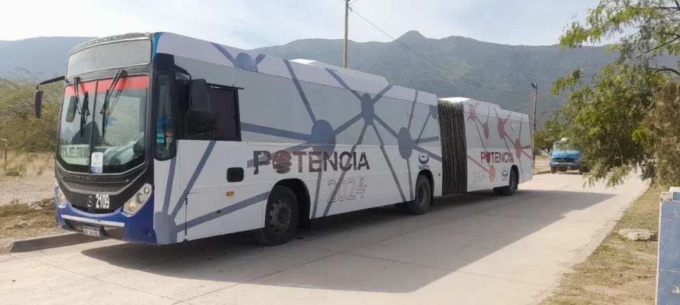 SAETA incorporó dos servicios de transporte gratuito para llegar a la Feria Potencia 2024