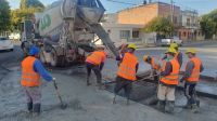 La Municipalidad de Salta avanza con el arreglo de calles en distintos puntos del centro salteño