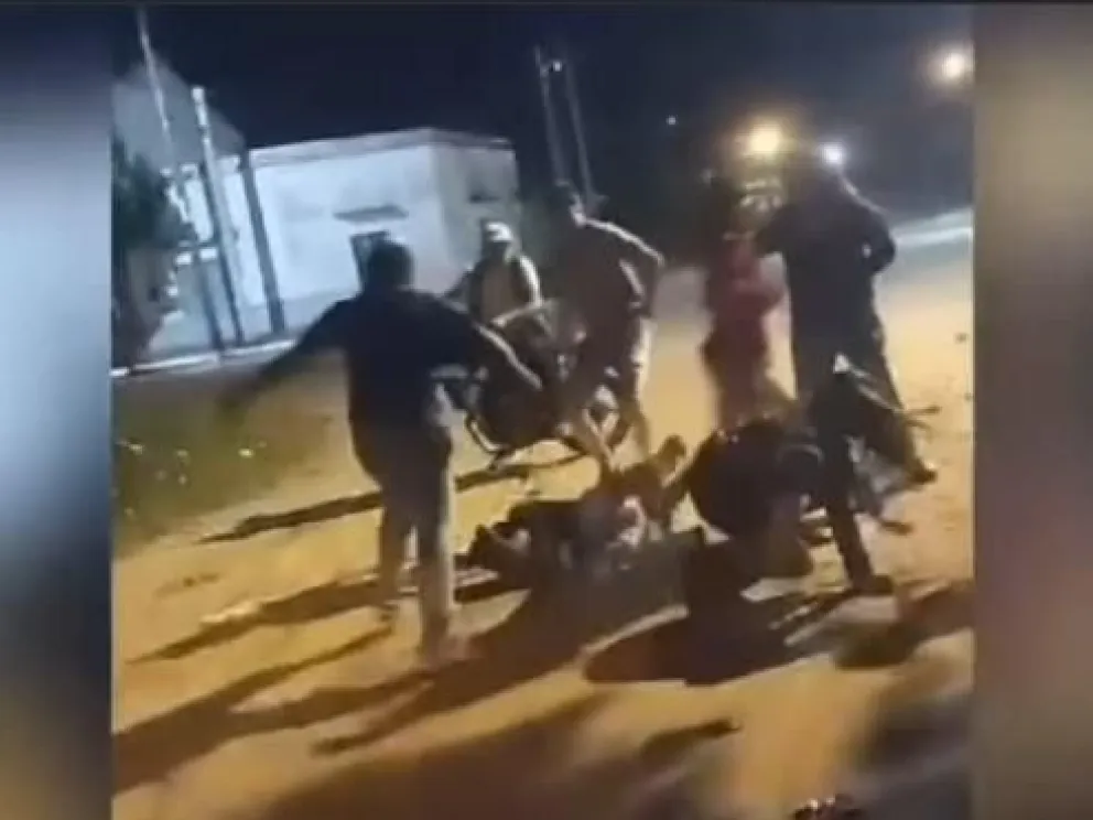 Chicoana, escenario del desmadre a la salida de un boliche: jóvenes protagonizaron una verdadera batalla campal
