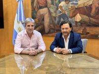 Gustavo Sáenz mantuvo un encuentro con Luis Caputo: qué temas trataron 