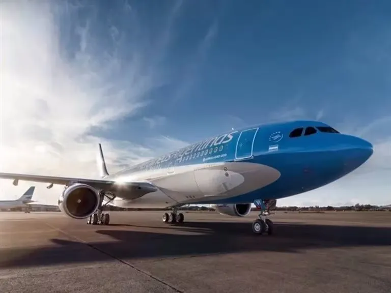 Aerolíneas Argentinas Avión vuelo muerto