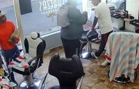 Inseguridad en la ciudad: Vendedores ambulantes robaron una barbería