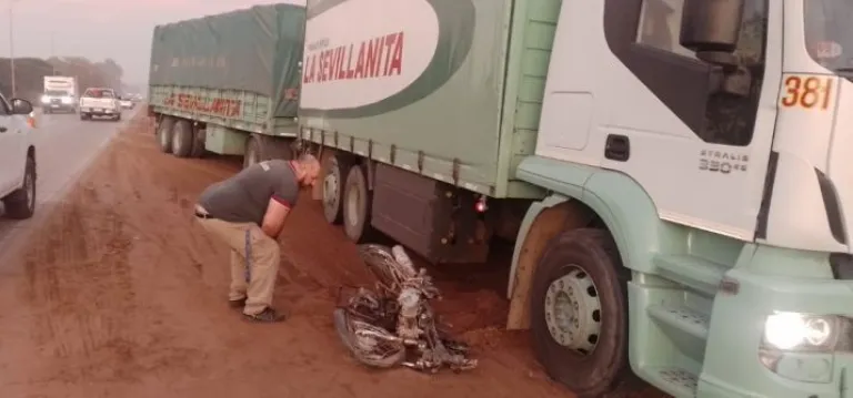Ruta 34 accidente de tr&aacute;nsito
