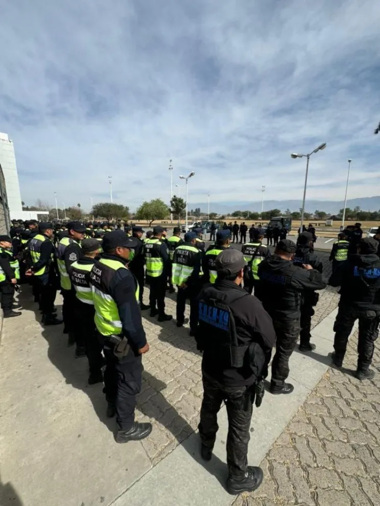 Juventud Antoniana operativo de seguridad 